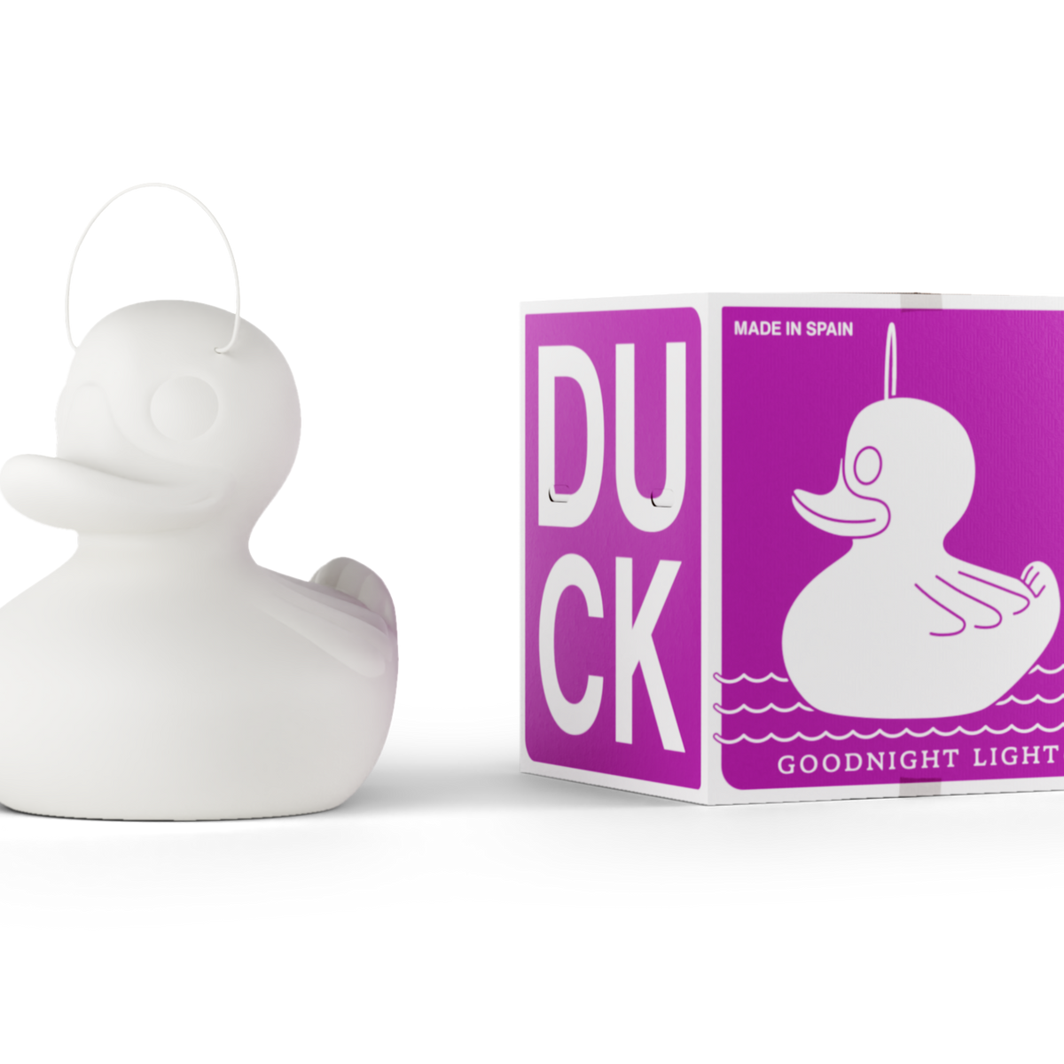 The MEGA DUCK DUCK DECO night light by Marke Newton for Goodnight Light, perfect for children's bedroom