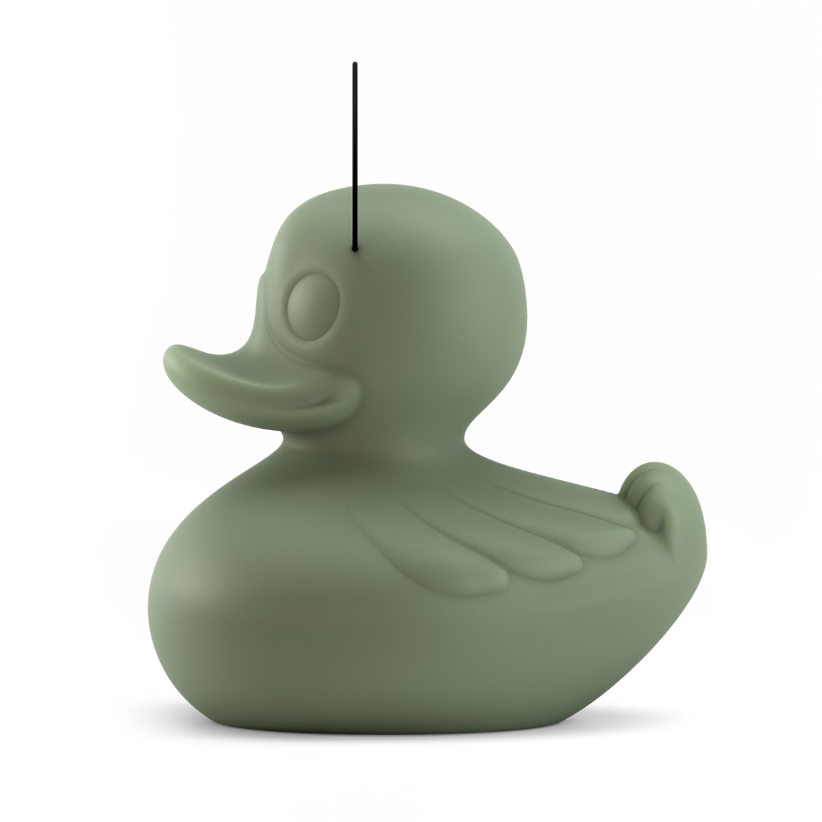 MEGA DUCK DUCK Lamp by Marke Newton for Goodnight Light - Green side view