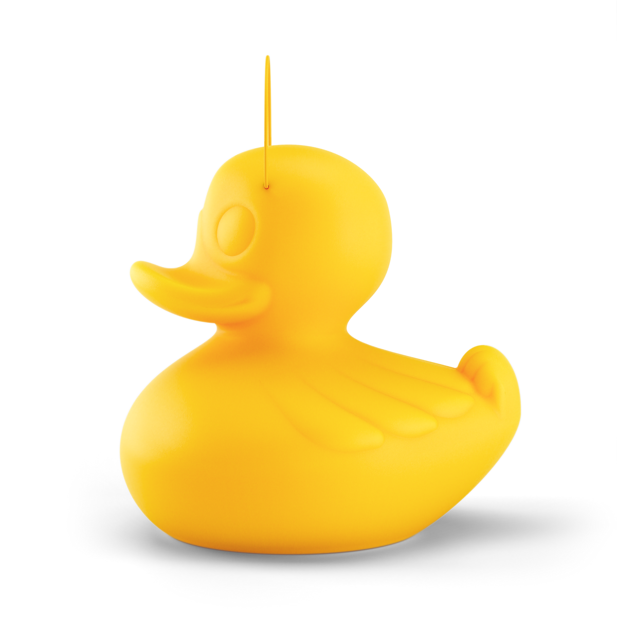 Yellow Mega Duck Duck Lamp by Marke Newton for Goodnight Light, perfect night light for children's room