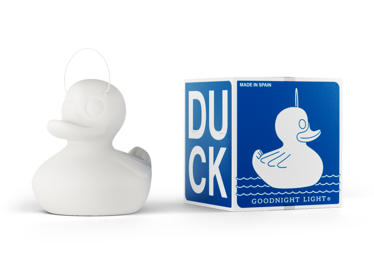 MEGA DUCK DUCK Lamp by Marke Newton for Goodnight Light - children's night light and reading lamp