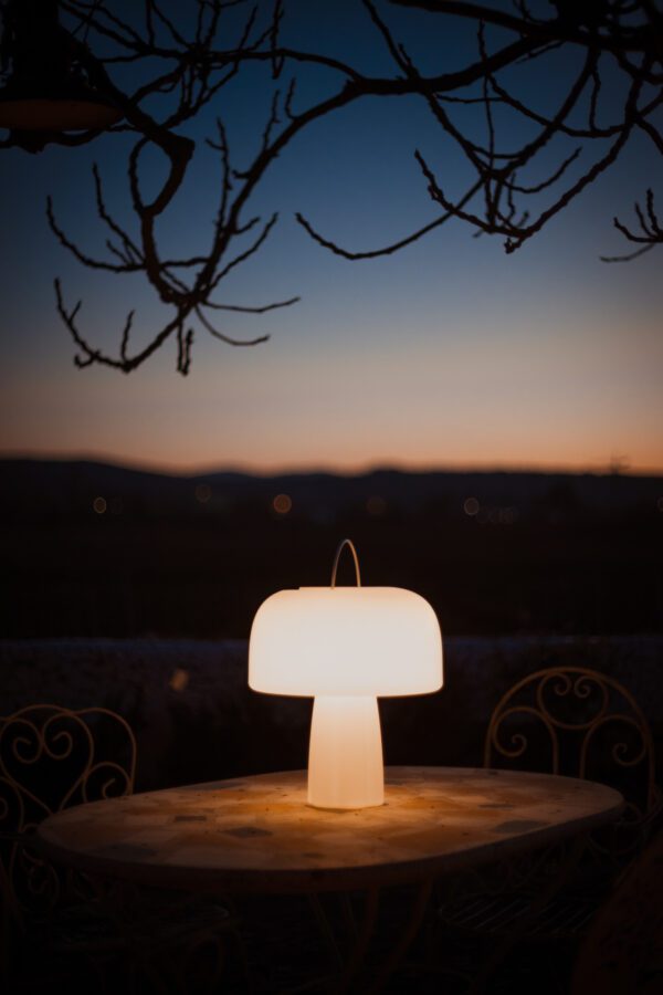 Children's lamp by Goodnight Light with soft glow for bedtime reading