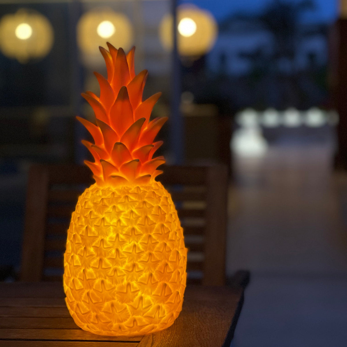 Modern LED table lamp by Goodnight Light for dining room lighting